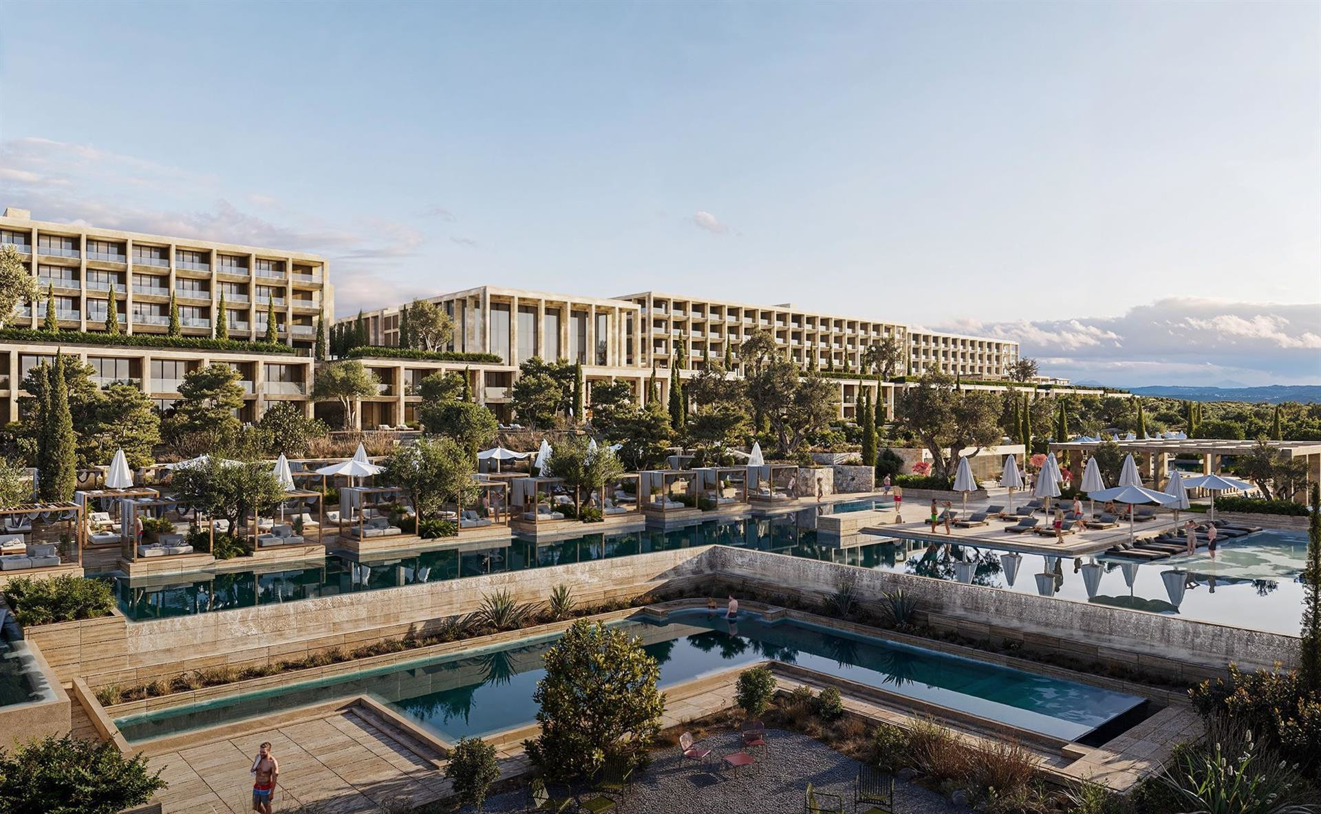 Akra Didim, территория