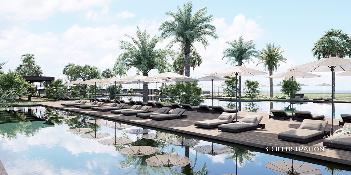 Voyage Kundu, пляж