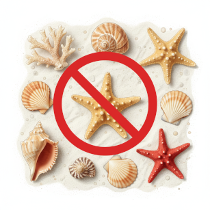 Кораллы и ракушки