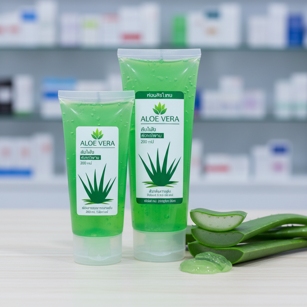 Гель алоэ вера после солнца